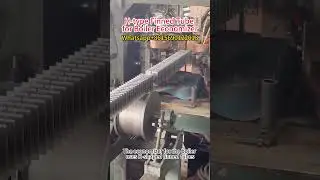 H type finned tubes for boiler economizer.#heatexchanger #economizer #fintube #finnedtube
