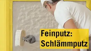 Feinputz - Schl&auml;mmputz (Rindenputz)