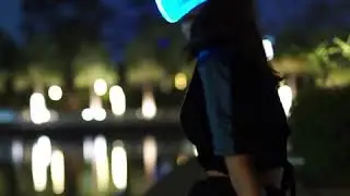 LED Rave Mask Light