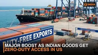 US Grants Zero-Duty Access to Many Indian Goods & more news | DD India Live | 6 PM IST