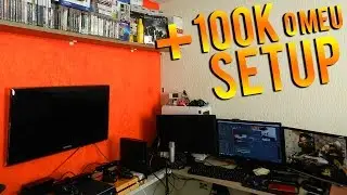 MOSTRANDO O MEU GAMEROOM + SETUP - E AGRADECENDO AOS +  DE 100K