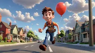 The Balloon That Flew Away | Story Rhyme for Kids | Learning Through Imagination