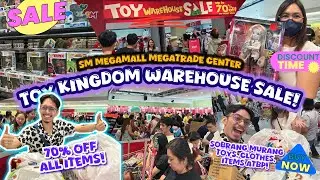 Toy Kingdom Warehouse Sale! 🧸🛒 70% Off All Items! SM Megamall Megatrade Center TOY HAUL | Jet Hilao