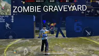 FREE FIRE ZOMBIE GRAVEYARD CRAFTLAND GAMEPLAY 😎 #freefire #viral #freefiremax #viralvideo 