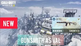 Gunsmith As val | For ranked Codm