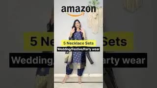 Amazon Jewellery Haul || #youtubeshorts #shorts #amazonhaul #meesho