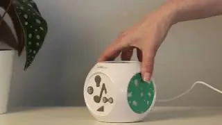 bbl&uuml;v - K&Uuml;BE - Musical Projection Nightlight - Product Video