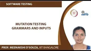 Mutation testing Grammars and inputs