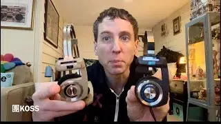 Unboxing some headphones 🎧 from Koss