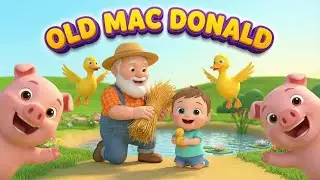 Old Mac Donald Had a Farm 🐥🎵 | Fun Kids Song | Candy Cartoonz