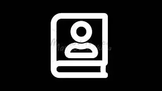 Icon book user is distorted. Glitch. Noise, chromatic aberration, geometric distortion. Transpare...