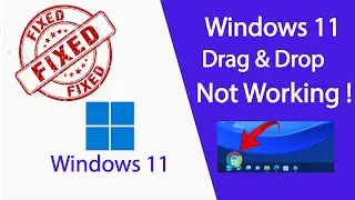 Enable Drag & Drop onto Windows 11 Taskbar