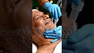 Relaxing Chin-Side Pore Cleaning | Soft Spa ASMR#shortsfeed #shorts #shortvideo #viral #viralvideo