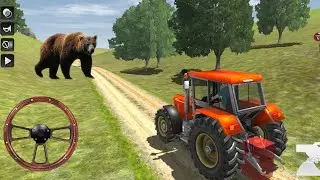 Real Tractor Trolley Cargo Farming Simulator Gameplay &ndash; Tractor Games pro &ndash; Android Games #10