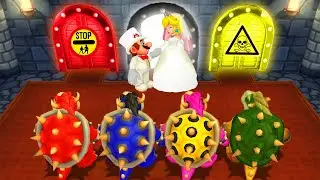 Mario Party 9 - Bowser Battle Minigames (Max Difficulty)