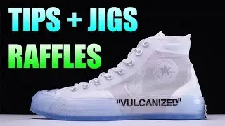 Tips For Copping The OFF WHITE CONVERSE CHUCK TAYLOR ! RAFFLES + Updates For The OFF WHITE CONVERSE