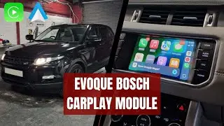 Range Rover Evoque Wireless Carplay/Android Auto Module Demo for Bosch | MAK Coding