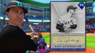 99 DIAMOND LOU GEHRIG DEBUT! MLB The Show 19 Diamond Dynasty