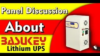 Basukey Lithium UPS ! 10 Year battery life ! 4years warranty ! Zero Maintenance  Long life battery