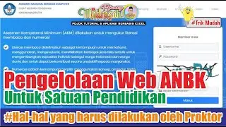 Pengelolaan Web ANBK untuk Satuan Pendidikan | ANBK 2023