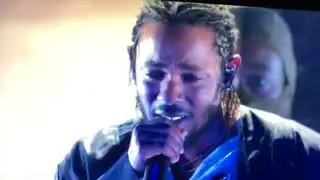 Kendrick Lamar Performs on Grammys