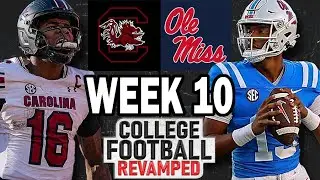 South Carolina at Ole Miss - Week 10 Simulation (2025 Rosters for NCAA 14)