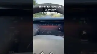 Toyota LC PRADA 250 vs BYD LEOPARD 5  acceleration up to 100 km/h