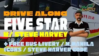 FIVE STAR | Srikandi SHD (HINO RM) | BUSSID Philippines | STEVE HARVEY | Typhoon JIN Ep 05