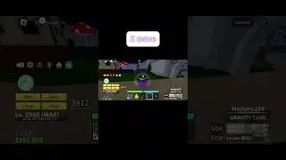 Gravity cane showcase#bloxfruits #roblox #gaming #games