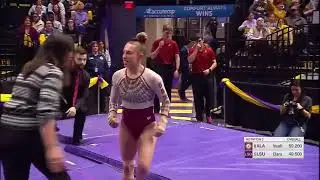 Kaylee Quinn (Alabama) Vault 2022 @ LSU 9.850