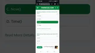 Computer MCQS for All competitive exams 