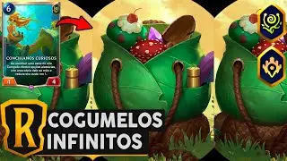 COGUMELOS INFINITOS 🍄 A MAIOR MALDADE DO LOR !! | MOCHILA DECK | LEGENDS OF RUNETERRA