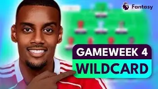 FPL GW4 WILDCARD TEAM! | Best Fantasy Team with Full Chip Strategy Included 📝 2025/26!