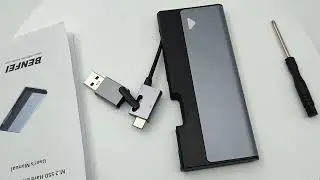 BENFEI M.2 NVME SATA SSD Enclosure - Product Showcase