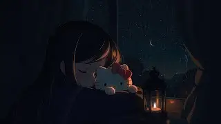 Мечтательный сон на пианино Hello Kitty & Girl 🌙 Дождь и успокаивающая музыка для глубокого рассл...