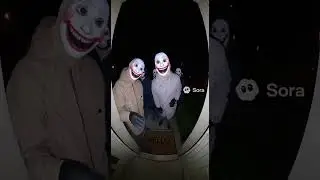 Would you answer the door?? 🚪👀
