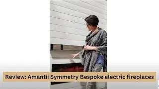 Amantii Symmetry Bespoke electric fireplaces #electricfire #electricfireplace