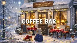 Morning Winter Lofi Coffee Bar ☕ Chill Beats for Work, Study & Relax
