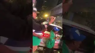 Sauce walka New York fans goes crazy #newyork #saucewalka #saucedattv #timessquare #shortsviral