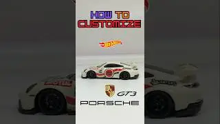How to Customize Hotwheels Porsche GT3 #Hotwheels #Diecast #Matchbox