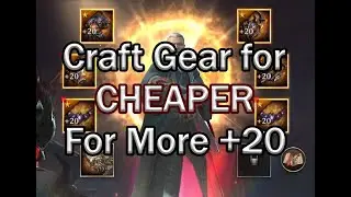 Iron Throne - Best Way to Craft Gear for CHEAPER High Level Sets, Crafting +15 DL