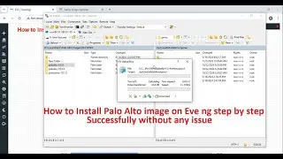 Как установить образ Palo Alto на Eve ng пошагово. Успешно и без каких-либо проблем.