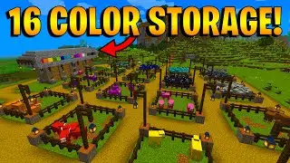 Buidling a Sheep & Wool Farm in Minecraft! | Ep 6