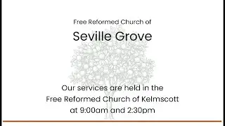 Church Service of the Free Reformed Church of Seville Grove