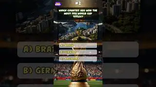 The History of the FIFA World Cup #shorts #quiz  #facts