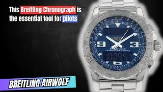 Breitling Airwolf 😍 The world's best super quartz pilot's watch?