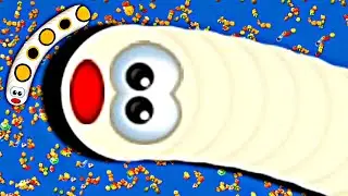 WORMSZONE.IO BEST GAME | BIGGEST SNAKE BATTLE NEW RECORD 🐍 EPIC WORMS ZONE IO GAMEPLAY #38