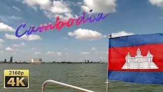 From Vietnam to Cambodia by Speedboat on the Mekong - Cambodia 4K Travel Channel