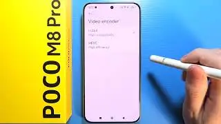 POCO M8 Pro 5G: How to Change Camera Video Encoder