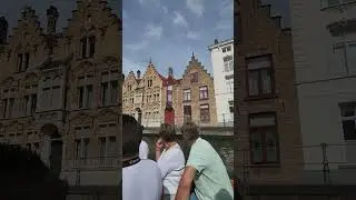 Canal Dijver. Recorrido desde el Muelle del Rosario. Ciudad de Brujas